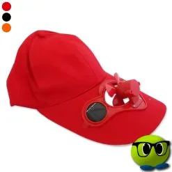Casquette à Capteurs Solaire Et Ventilateur - Mrbulle