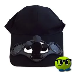 Casquette à Capteurs Solaire Et Ventilateur - Mrbulle -Magasin De Décoration 4607 photo