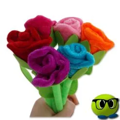 Stylo En Forme De Rose - Mrbulle -Magasin De Décoration 4629 photo