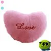 Coussin Lumineux Rose En Forme De Coeur - Mrbulle