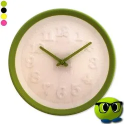 Horloge Design Fond Blanc - Mrbulle