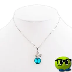 Collier Argenté Buterfly Et Pierre Bleue - Mrbulle 5 Collier Argenté Buterfly Et Pierre Bleue - Mrbulle -Magasin De Décoration 4813 photo