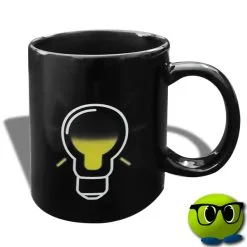 Tasse Thermique Spécifique Sous Forme D'une Ampoule éclairée - Mrbulle -Magasin De Décoration 4891 photo