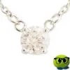Collier Argenté Ravissant Au Strass Brillant - Mrbulle -Magasin De Décoration 4945 photo