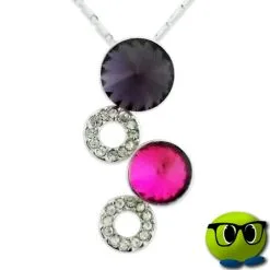 Magasin De Décoration 24 Pendantifs En Cercles De Strass Et Faux Diamants - Mrbulle