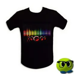 Magasin De Décoration 18 T-shirt Interactif Enceintes LED - Mrbulle