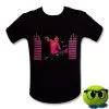 T-shirt DJ Lumineux Rose Pour Fille - Mrbulle -Magasin De Décoration 5306 photo