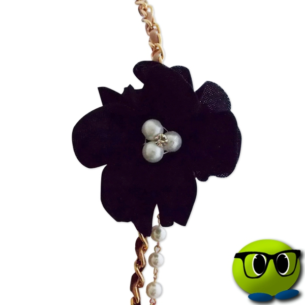 Sautoir Perles Et Fleur à Offrir Comme Cadeau - Mrbulle 4 Sautoir Perles Et Fleur à Offrir Comme Cadeau - Mrbulle – Image 2