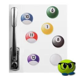 Magnets Boule De Billard X7 Pour Les Fans - Mrbulle