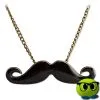 Collier Inédit Avec Un Pendentif Moustache - Mrbulle -Magasin De Décoration 5602 photo