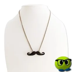 Collier Inédit Avec Un Pendentif Moustache - Mrbulle -Magasin De Décoration 5603 photo