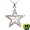 Collier Argenté étoile En Strass Très étincelant - Mrbulle -Magasin De Décoration 5619 photo