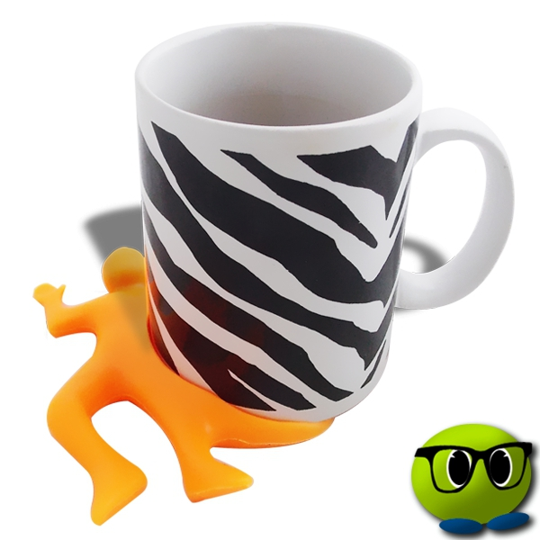 Dessous De Verre Marrant Ayant L'aspect D'un Homme écrasé - Mrbulle 4 Dessous De Verre Marrant Ayant L'aspect D'un Homme écrasé - Mrbulle – Image 2