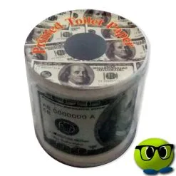 Papier Toilettes Impressionnant à L'aspect De Dollars - Mrbulle -Magasin De Décoration 5700 photo