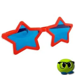 Grosses Lunettes Tendances à La Forme D'étoiles - Mrbulle -Magasin De Décoration 5705 photo