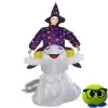 Costume De Sorcière à Dos De Fantôme Gonflable Pour Halloween - Mrbulle