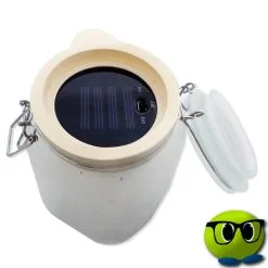 Jar Solaire Attrayant, Lumières Multicolores - Mrbulle -Magasin De Décoration 5909 photo