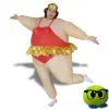 Costume Gonflable Marrante De Danseuse Ballerine - Mrbulle -Magasin De Décoration 5985 photo