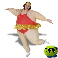 Costume Gonflable Marrante De Danseuse Ballerine - Mrbulle