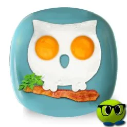 Moule Pour œuf Sur Plat En Forme De Hibou - Mrbulle
