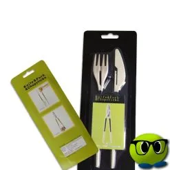 Paire De Couteau/fourchette Ou Une Baguette Chinoise - Mrbulle -Magasin De Décoration 6179 photo