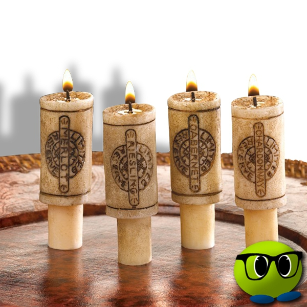 Bouchons De Vin-bougies - Mrbulle 3 Bouchons De Vin-bougies - Mrbulle