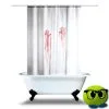 Un Rideau De Douche Avec Motif De Mains Sanglantes - Mrbulle -Magasin De Décoration 6417 photo