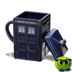 Tasse Ayant La Forme Du TARDIS De Dr Who - Mrbulle -Magasin De Décoration 6459 photo
