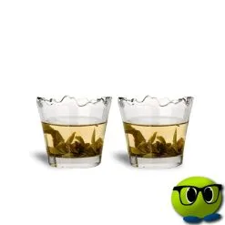 Lot De 2 Verres Effet ébréché - Mrbulle -Magasin De Décoration 6462 photo