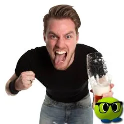 Verre Pour Bière En Forme De Botte - Mrbulle -Magasin De Décoration 6469 photo