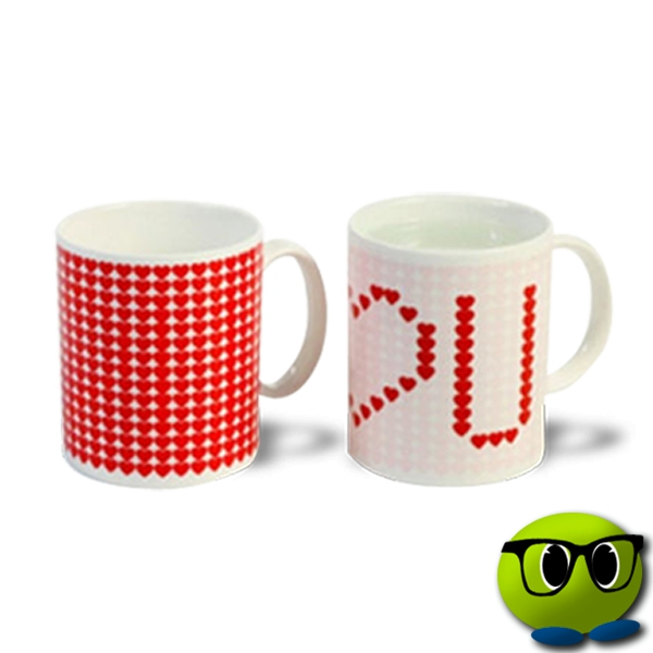 Tasse Pour Amoureux Avec Cœur Ou I Love U - Mrbulle 3 Tasse Pour Amoureux Avec Cœur Ou I Love U - Mrbulle