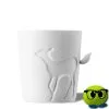 Tasse Avec Motif Incrusté De Biche - Mrbulle -Magasin De Décoration 6543 photo