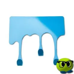 Porte-manteau En Forme De Peinture En Train De Couler - Mrbulle -Magasin De Décoration 6550 photo