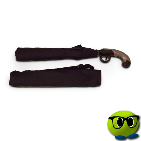 Parapluie Avec Manche En Forme De Cross De Pistolet - Mrbulle 4 Parapluie Avec Manche En Forme De Cross De Pistolet - Mrbulle – Image 2