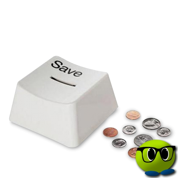 Tirelire En Forme De Touche De Clavier Ordinateur Save - Mrbulle 3 Tirelire En Forme De Touche De Clavier Ordinateur Save - Mrbulle