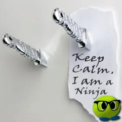 Couple De Deux Aimants En Forme De Manche De Couteau Ninja - Mrbulle
