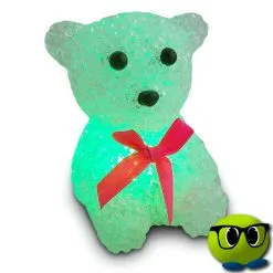 Lampe En Forme D'ourson Avec Lumière LED - Mrbulle -Magasin De Décoration 6696 photo