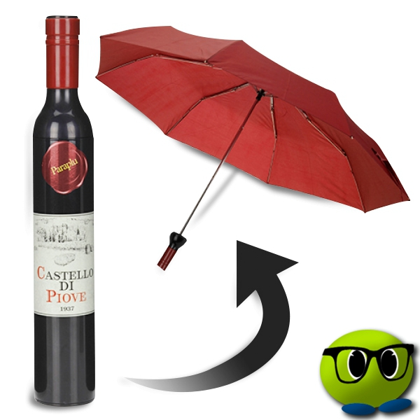 Parapluie En Forme De Bouteille De Vin - Mrbulle 3 Parapluie En Forme De Bouteille De Vin - Mrbulle