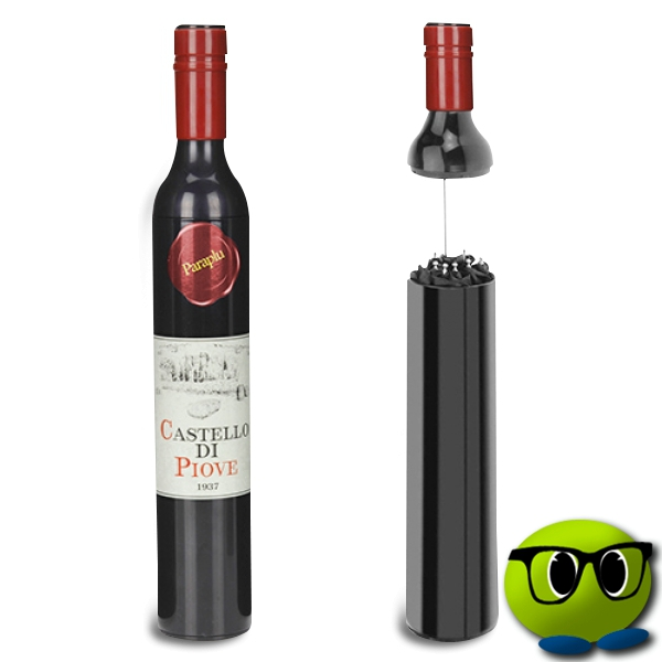 Parapluie En Forme De Bouteille De Vin - Mrbulle 4 Parapluie En Forme De Bouteille De Vin - Mrbulle – Image 2