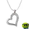 Collier Pendentif Coeur Strass Argenté - Mrbulle 1 Collier Pendentif Coeur Strass Argenté - Mrbulle -Magasin De Décoration 6769 photo
