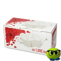 Duo De Tasses Coeurs Qui S'emboitent - Mrbulle -Magasin De Décoration 6818 photo