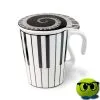 Tasse Piano 30cl Avec Couvercle - Mrbulle 1 Tasse Piano 30cl Avec Couvercle - Mrbulle -Magasin De Décoration 6826 photo
