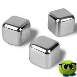 Lot De 4 Glacons Métalliques - Mrbulle -Magasin De Décoration 6874 photo