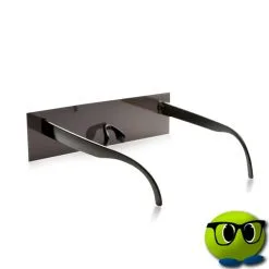 Lunettes Barre Noire En Plastique - Mrbulle -Magasin De Décoration 6899 photo
