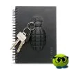 Carnet De Note Grenade - Mrbulle -Magasin De Décoration 6997 photo
