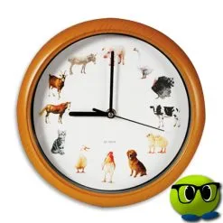 Horloge Mélodie Animaux De La Ferme - Mrbulle