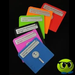 Dessous De Verre En Forme De Disquette - Mrbulle -Magasin De Décoration 7057 photo