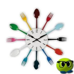 Horloge Fourchettes Et Cuillères - Mrbulle