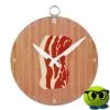 Horloge Poitrine De Porc De Forme Circulaire - Mrbulle -Magasin De Décoration 7105 photo