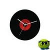 Horloge Murale Disque Vinyle Noir Et Rouge - Mrbulle -Magasin De Décoration 7111 photo